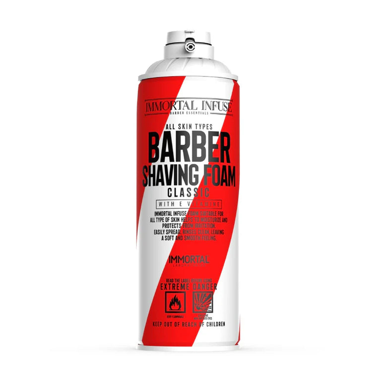 Immortal Infuse Barber Shaving Foam Classic 500ml