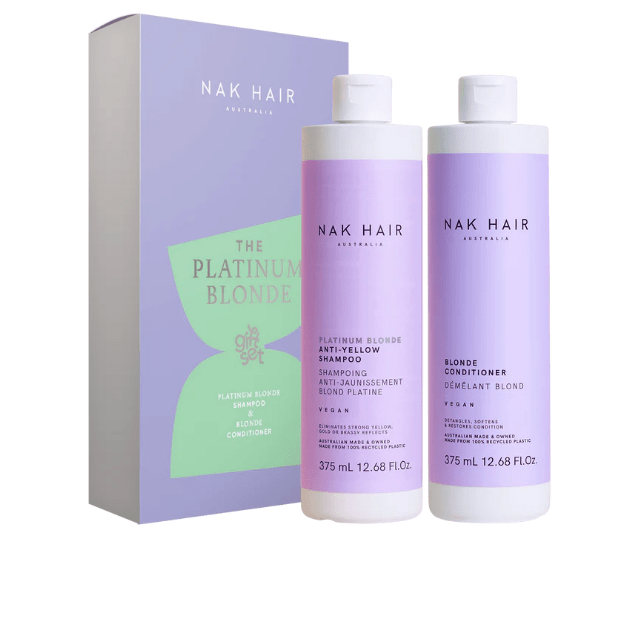 NAK Holiday Platinum Blonde Duo