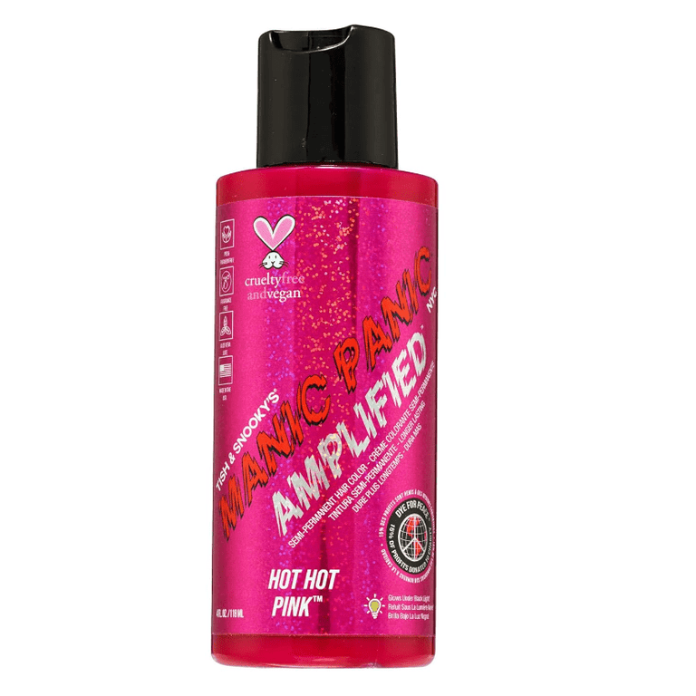 Manic Panic Hot Hot Pink Amplified Bottle 118ml