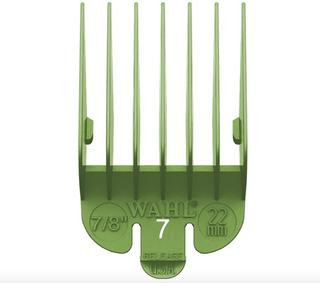 Wahl #7 Guide Comb Green 7/8" 22mm