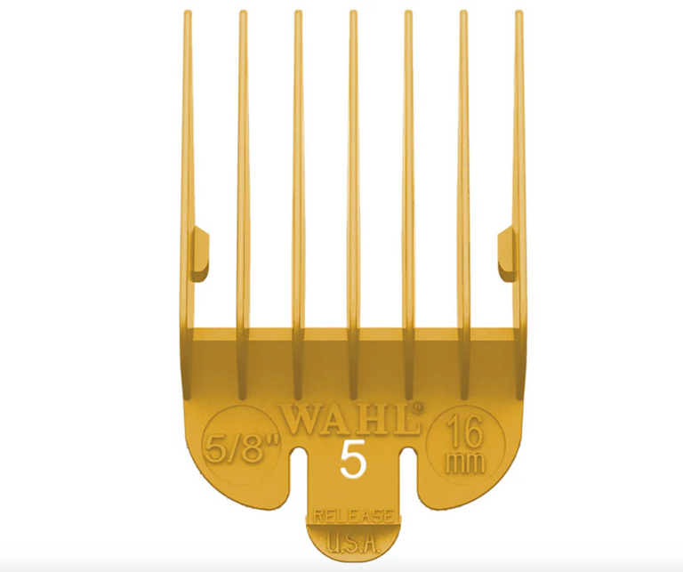 Wahl #5 Guide Comb Yellow 5/8