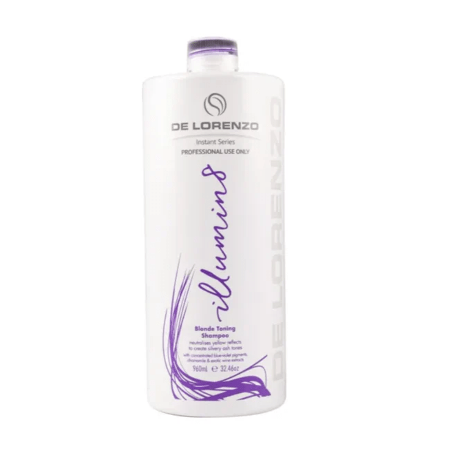 De Lorenzo Illumin8 Blonde Toning Shampoo 960ml