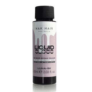 NAK Liquid Gloss Luna 60ml - 9V Palest Blonde Violet